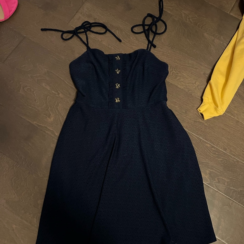 Navy dress size: S